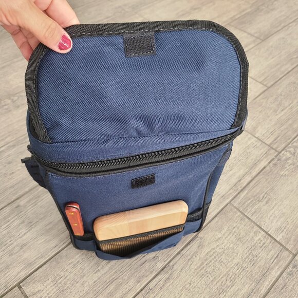 Picnic Time Florida Gators Insulated Wine Tote with Cutting Board & Knife Set - Picture 8 of 12